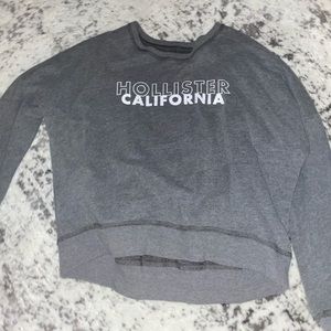 women’s hollister crew neck sweatshirt